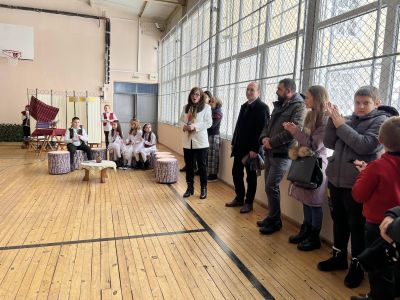 Апостола в премеждие-драматизация на учениците от втори клас 2